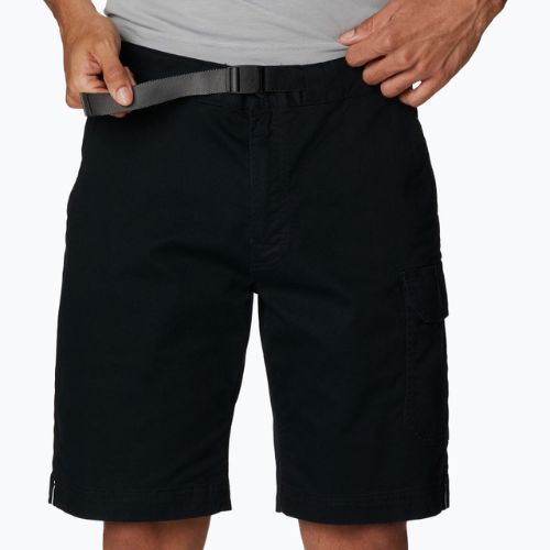 Columbia Pacific Ridge Belted men's trekking shorts black 2030951010