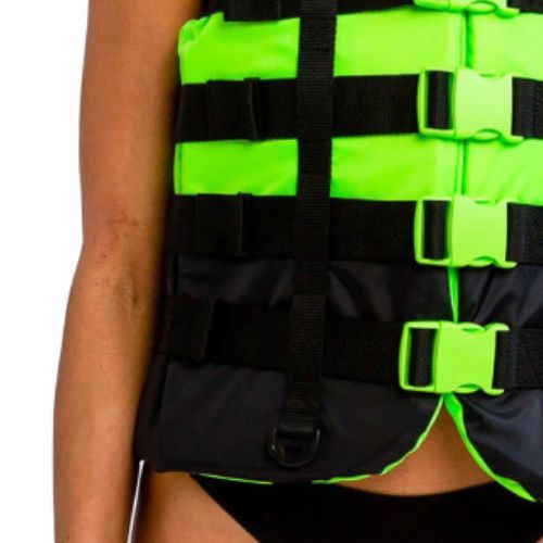 JOBE 4 Buckle Life Vest green 244823001