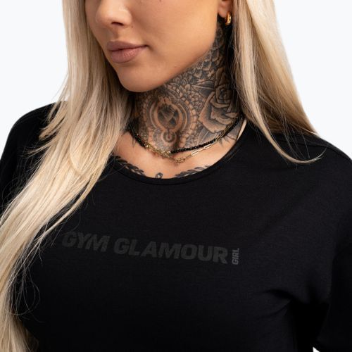 Women's training t-shirt Gym Glamour V Black 421