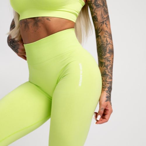 Women's training leggings Gym Glamour Compress Apple 453