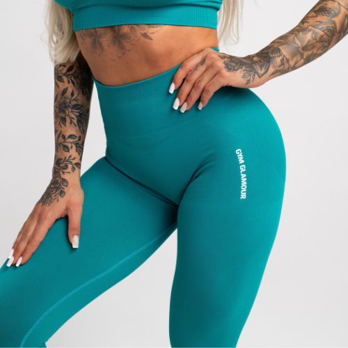 Women's training leggings Gym Glamour Compress Juicy Jungle 457