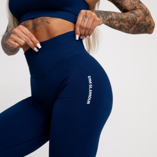 Women's training leggings Gym Glamour Compress Night Sky 455