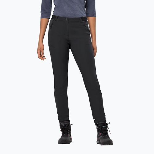 Jack Wolfskin women's softshell trousers Geigelstein Slim black 1507741