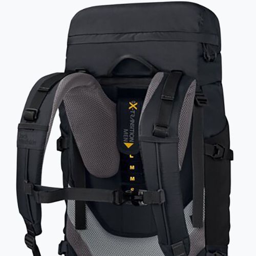 Jack Wolfskin Highland Trail 55+5 trekking backpack black 2010091