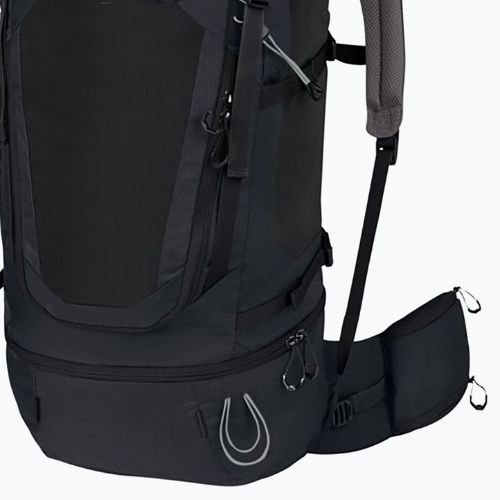 Jack Wolfskin Highland Trail 55+5 trekking backpack black 2010091