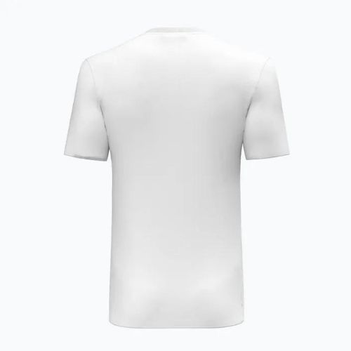 Men's Salewa Solidlogo Dry trekking shirt white 00-0000027018