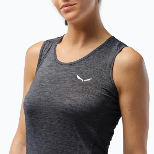Women's trekking T-shirt Salewa Puez Graphic Dry Tank grey 00-0000027482
