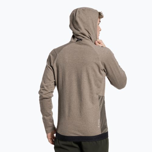 Salewa men's trekking sweatshirt Fanes Am Hoody brown 00-0000028226