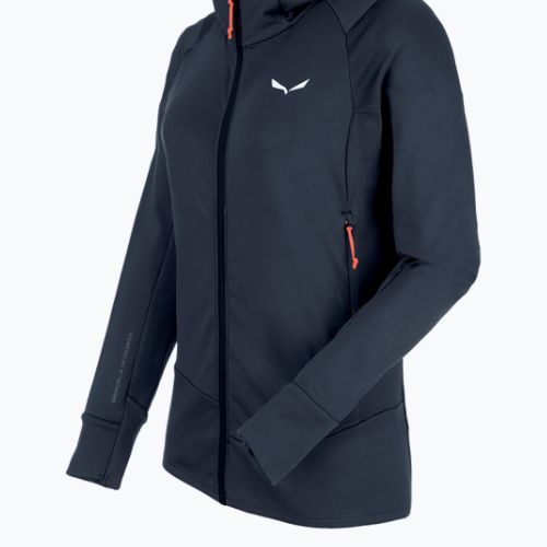 Women's trekking sweatshirt Salewa Puez Polarlite Hooded navy blue 00-0000028522