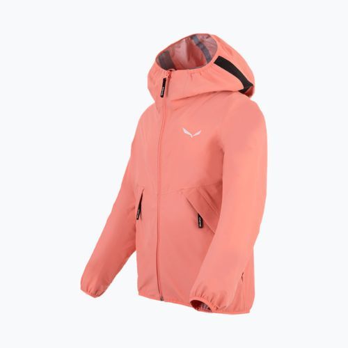 Salewa Aqua PTX children's rain jacket pink 00-0000028740