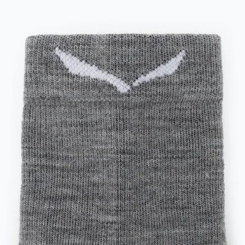Men's trekking socks Salewa MTN TRN AM QRT grey 00-0000069034