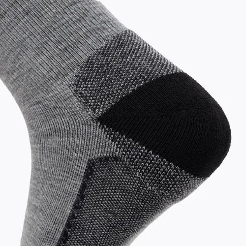 Men's trekking socks Salewa MTN TRN AM QRT grey 00-0000069034