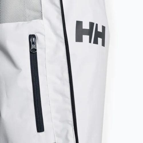 Men's Helly Hansen Crew Hooded Sailing Jacket White 33875_001
