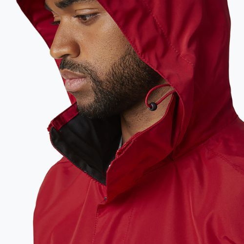 Helly Hansen Dubliner men's rain jacket red 62643_162
