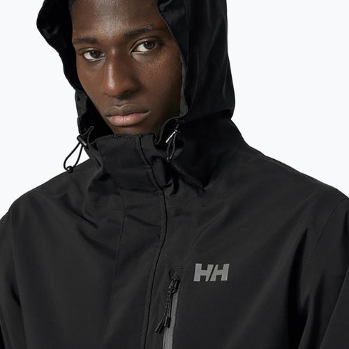 Helly Hansen men's Juell Storm rain jacket black 53883_990
