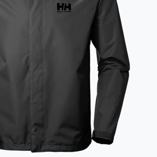 Men's Helly Hansen Seven J ebony rain jacket 62047_980