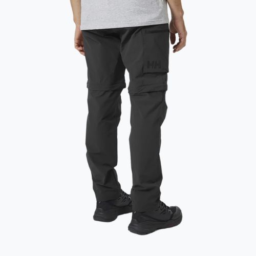 Helly Hansen men's softshell trousers Brono Softshell Zip Off grey 63152_980