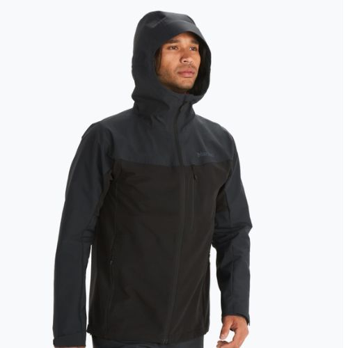 Men's Marmot ROM GORE-TEX Infinium Hoody softshell jacket black M12360001