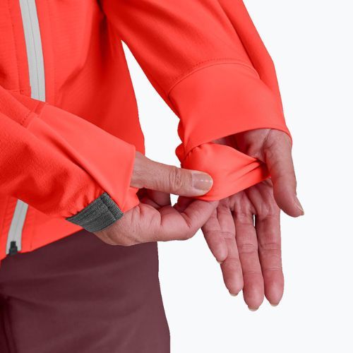 Women's softshell jacket ORTOVOX Berrino red 6027200018