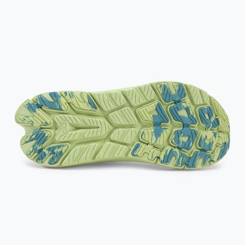 HOKA Kawana women's running shoes white and yellow 1123164-BDBB