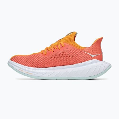HOKA men's running shoes Carbon X 3 orange 1123192-RYCM
