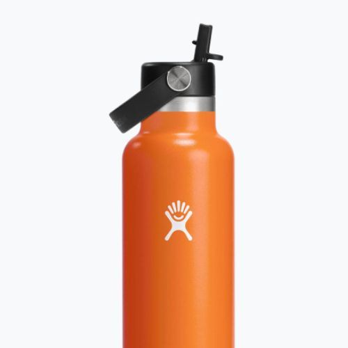 Hydro Flask Standard Flex Straw thermal bottle 620 ml orange S21FS808
