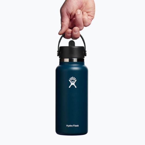 Hydro Flask Wide Flex Straw thermal bottle 945 ml navy blue W32BFS464