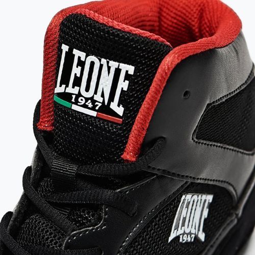 LEONE men's boxing shoes 1947 Luchador black CL130