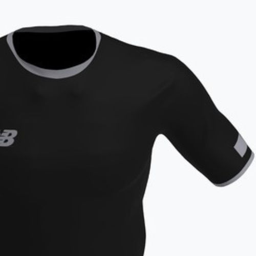 New Balance Turf children's football shirt black NBEJT9018
