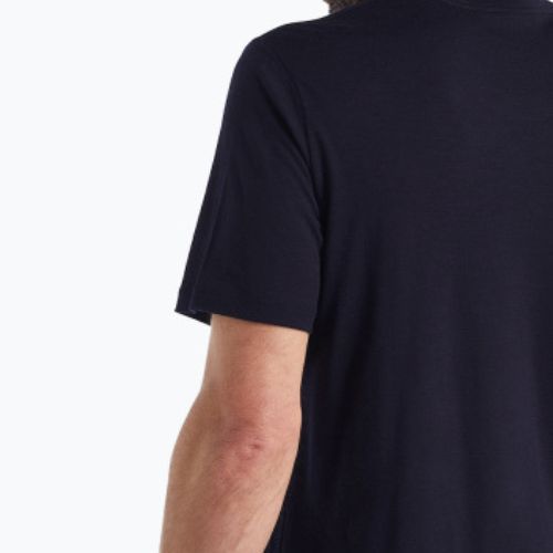 Men's hiking T-shirt icebreaker Tech Lite II SS navy blue IB0A59IY