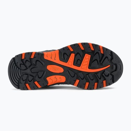 CMP children's trekking boots Rigel Low Wp antracite/flash orange