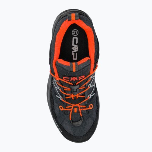 CMP children's trekking boots Rigel Low Wp antracite/flash orange
