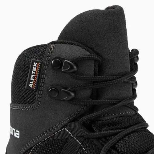 Men's trekking boots Alpina Tracker Mid black/grey