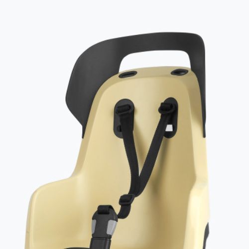 Rear bicycle seat for frame bobike Go 1P black and beige 8012400001