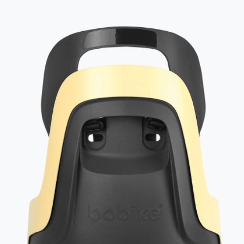 Rear bicycle seat for frame bobike Go 1P black and beige 8012400001