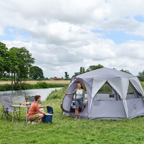 Coleman Octagon 8 New 8-person camping tent grey 2176828