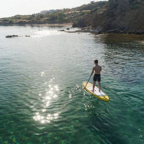 Aqua Marina Vibrant Youth 8'0" yellow SUP board BT-19VIP