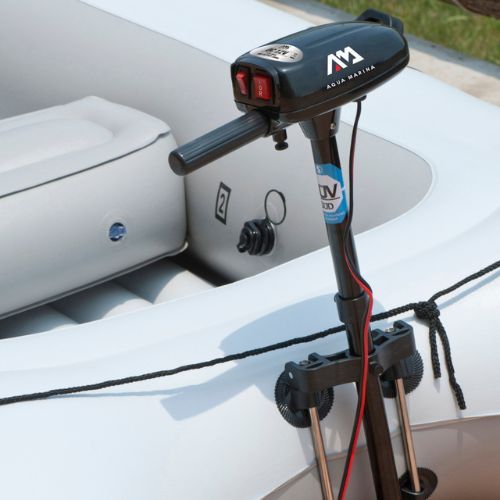 Aqua Marina Motion Sports Boat 2-person pontoon with motor T-18 grey BT-88821