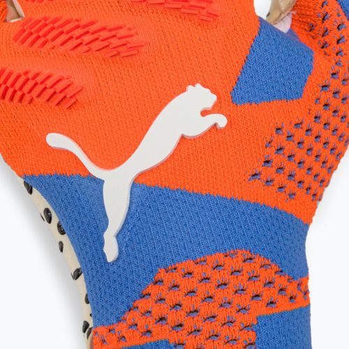 PUMA Future Ultimate Nc orange and blue goalkeeper's gloves 041841 01