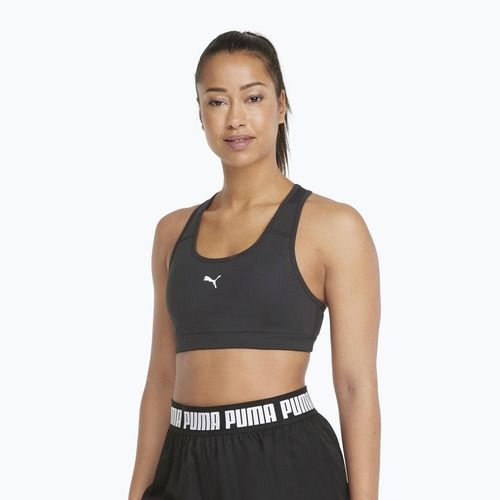 PUMA Mid Impact 4Keeps Graphic PM fitness bra black 520306 06