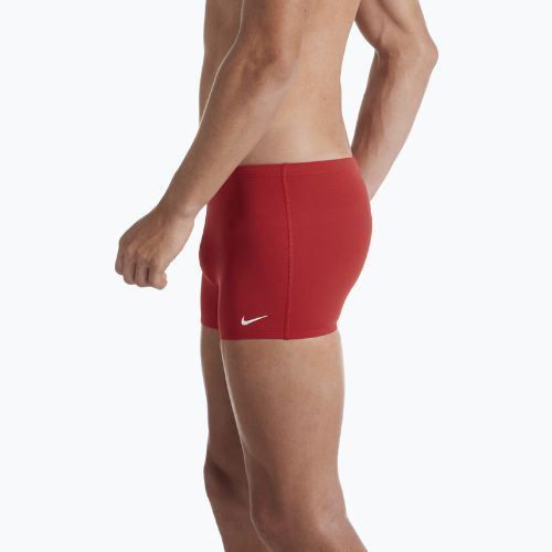 Men's Nike Hydrastrong Solid Square Leg swim boxers red NESSA002-614