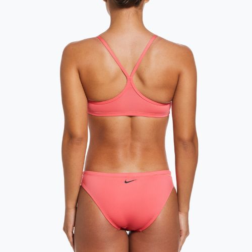 Women's two-piece swimsuit Nike Essential Sports Bikini pink NESSA211-683