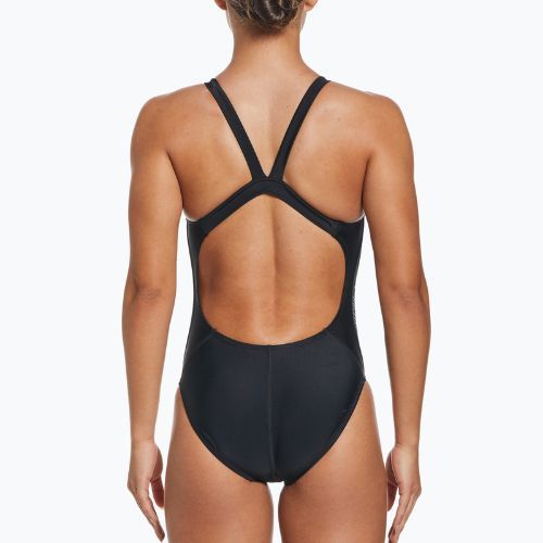 Nike Logo Tape Fastback children's one-piece swimsuit black NESSD190-001