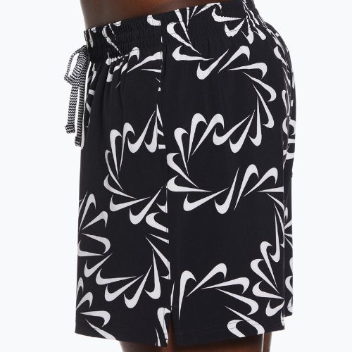 Men's Nike Swoosh Line 5" Volley shorts black NESSD509-001