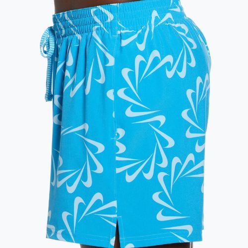 Men's Nike Swoosh Line 5" Volley shorts blue NESSD509-480
