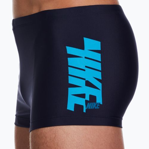Men's Nike Shift Square Leg swim boxers navy blue NESSD638-440