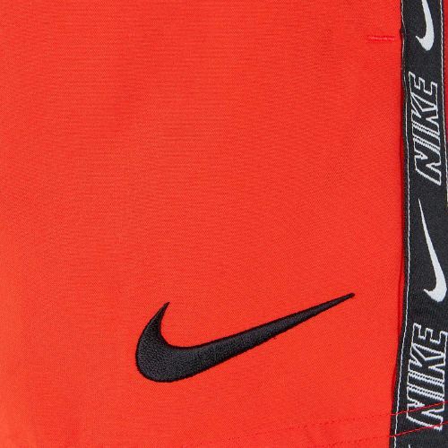 Men's Nike Logo Tape 4'' Volley shorts red NESSD794-620