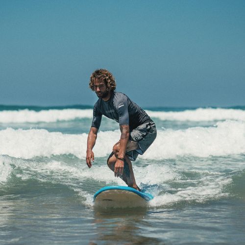 Men's swim shirt O'Neill Basic Skins Rash Guard grey 3341