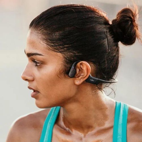 Shokz OpenRun wireless headphones black S803BK