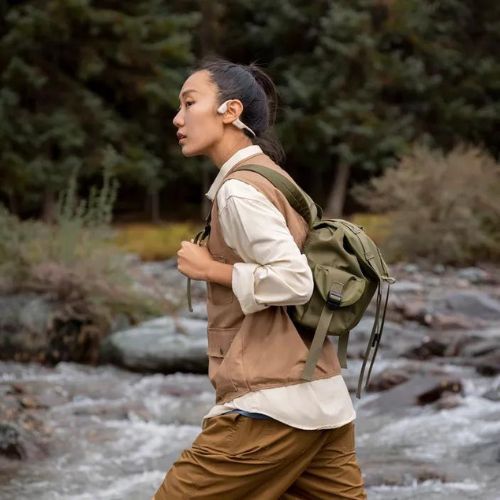 Shokz OpenRun Pro Mini Wireless Headphones Beige S811BE